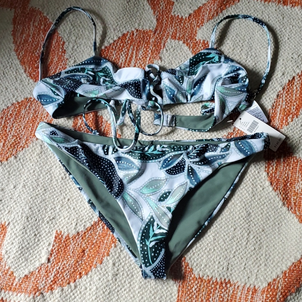 Mara Hoffman sage bikini Medium